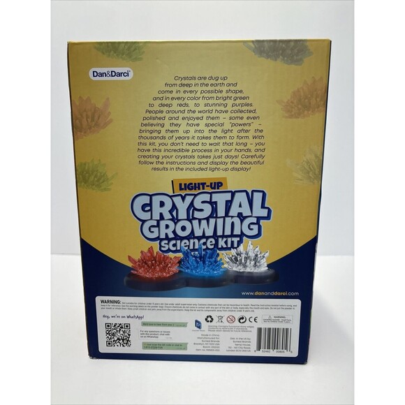 Dan&Darci‎ Light up Crystal Growing Science Kit W/LED Display USB Powered - Picture 4 of 10